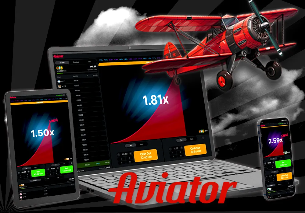 Betting in Aviator game